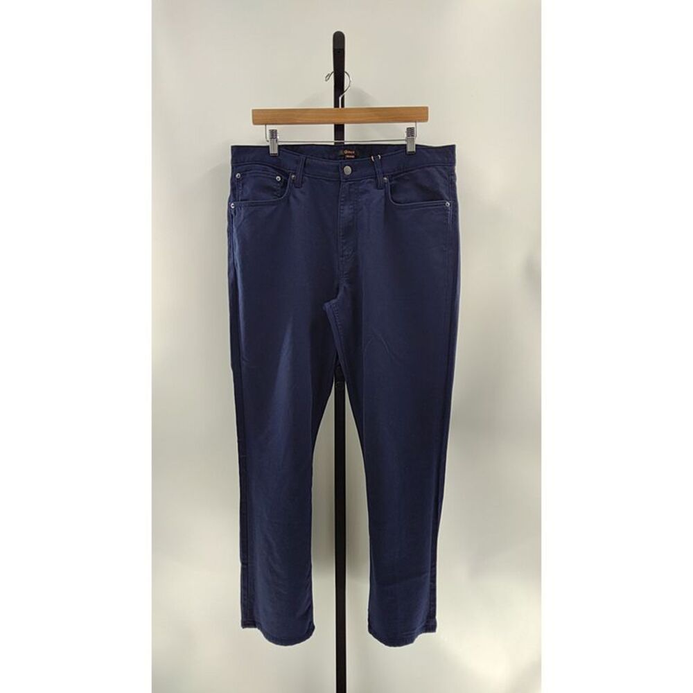 Quince Men Comfort Stretch Traveler 5-Pocket Pant Straight Navy 35X30
